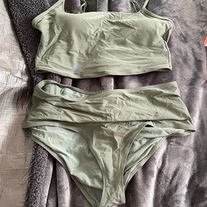 Aerie High Rise Sporty Bikini